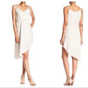 Haute Hippie striped Caitlyn Dress Asymmetrical XS